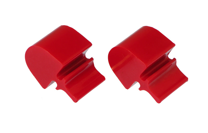 Prothane Universal Bump Stop Pull Through Style - Red Bump Stops Prothane