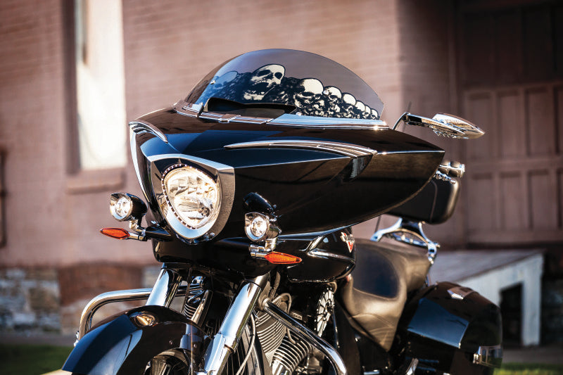 Kuryakyn Scythe Mirrors Chrome Rear View Mirrors Kuryakyn