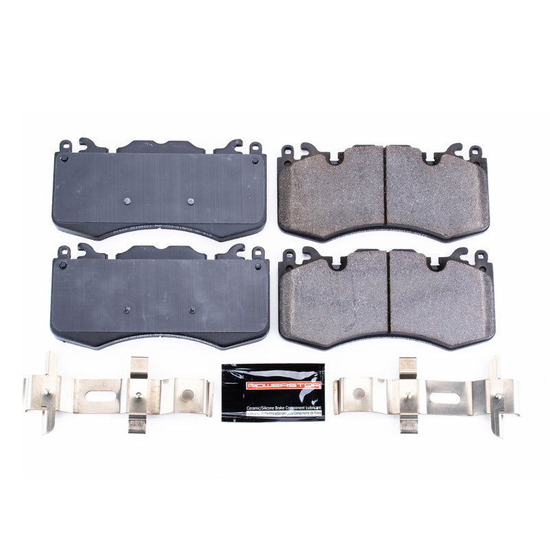 Power Stop 10-17 Land Rover Range Rover Front Z23 Evolution Sport Brake Pads w/Hardware Brake Pads - Performance PowerStop