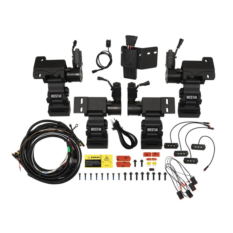 Westin 05-23 Toyota Tacoma Double Cab Pro-e Running Boards - Tex. Blk Running Boards Westin