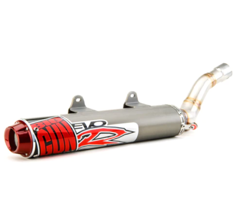 Big Gun 11-12 KTM 250 SX-F EVO R Series Slip On Exhaust Powersports Exhausts Big Gun