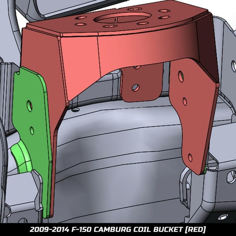 Camburg 09-14 Ford F-150/ Raptor 4wd Raptor Conversion Coil Bucket Kit Coilover Springs Camburg