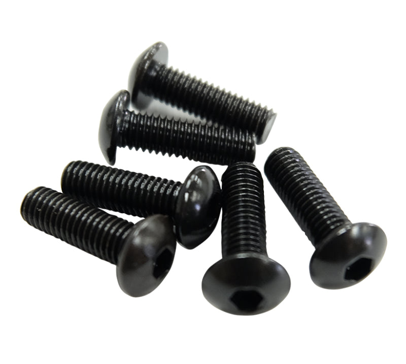 NRG Steering Wheel Screw Upgrade Kit (Flat) - Black Steering Wheels NRG