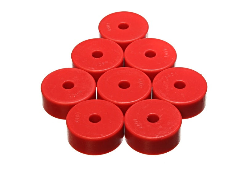 Energy Suspension Pad - Med - 2-1/32in OD x 7/16in ID x 13/16in H - Red Bushing Kits Energy Suspension