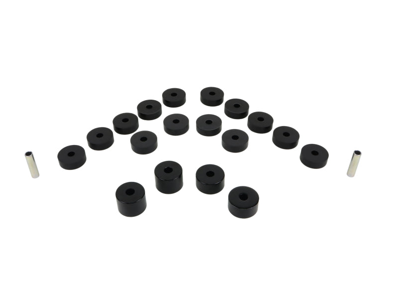 Whiteline 1974-1975 Jeep CJ5 Body Mount Bushing Set Bushing Kits Whiteline