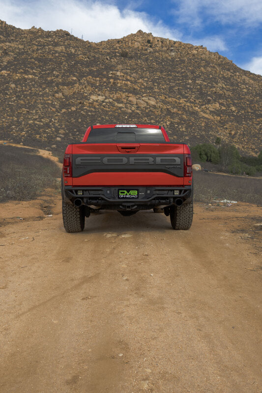 DV8 Offroad 2017-2020 Ford F-150 Raptor Tube Rear Bumper Bumpers - Steel DV8 Offroad