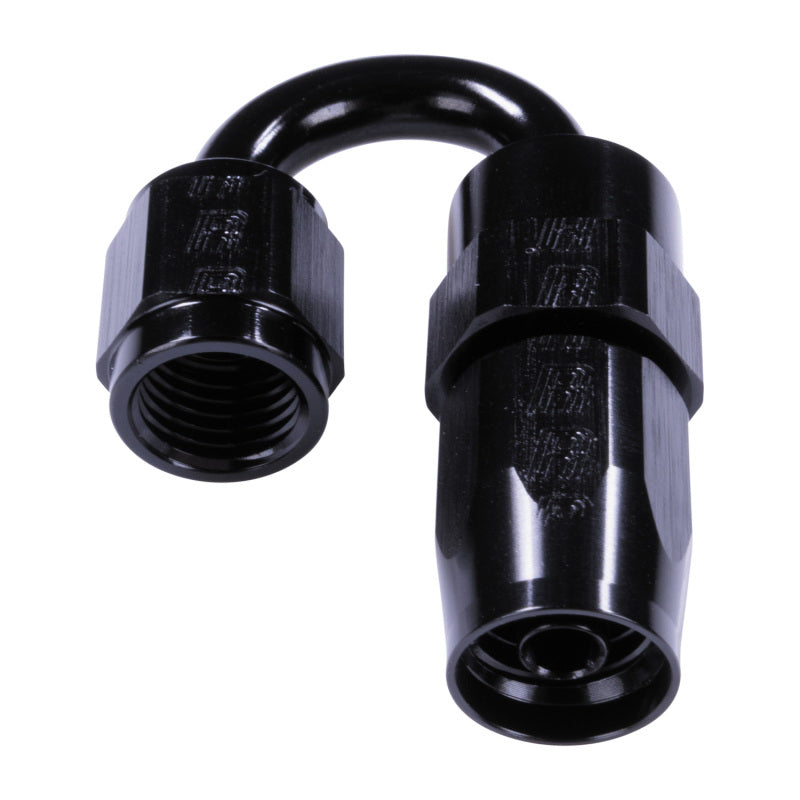 Russell 4AN ProClassic 180 Degree Hose End - Black Fittings Russell