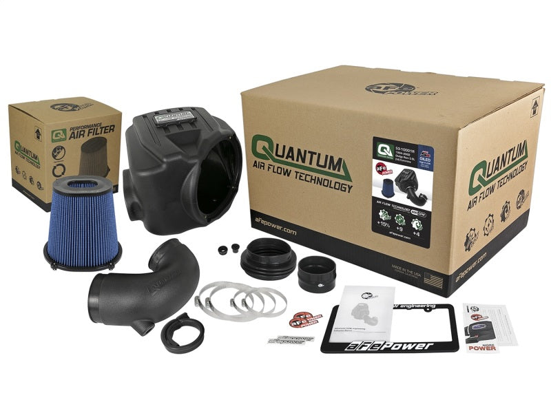aFe Quantum Pro 5R Cold Air Intake System 94-02 Dodge Cummins L6-5.9L - Oiled Cold Air Intakes aFe