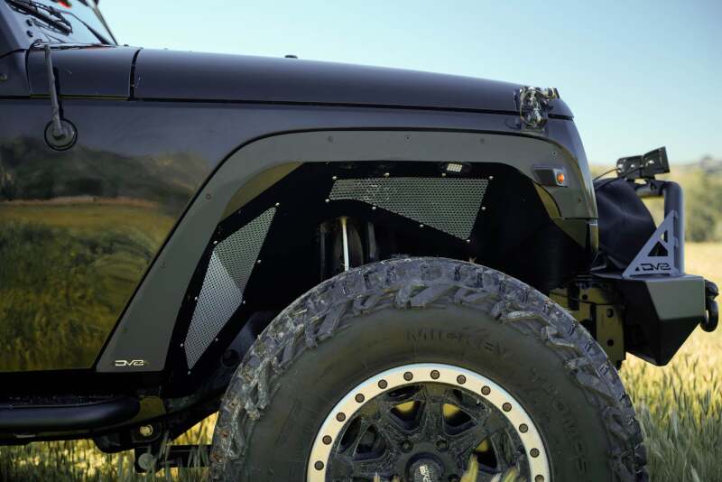 DV8 Offroad 07-18 Jeep Wrangler JK Fender Flare Deletes Fenders DV8 Offroad