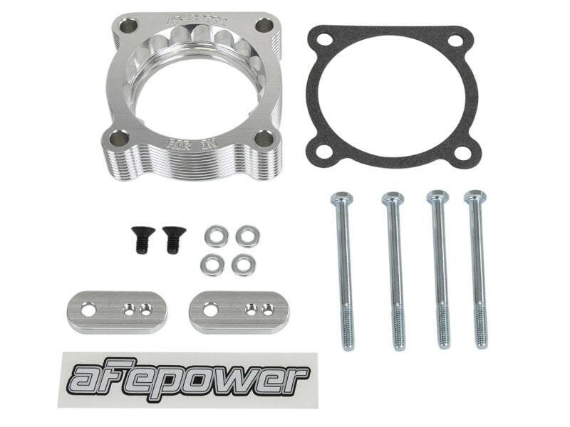 aFe Silver Bullet Throttle Body Spacers TBS Toyota Tacoma 05-11 V6-4.0L Throttle Body Spacers aFe