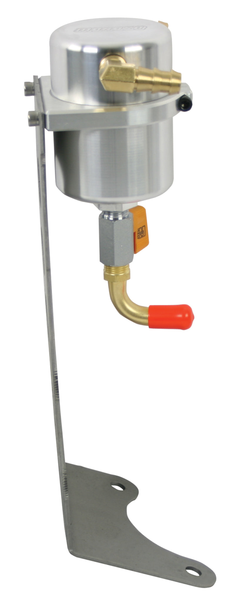 Moroso 10-14 Ford Raptor 6.2L Air/Oil Separator Catch Can - Billet Aluminum Oil Catch Cans Moroso