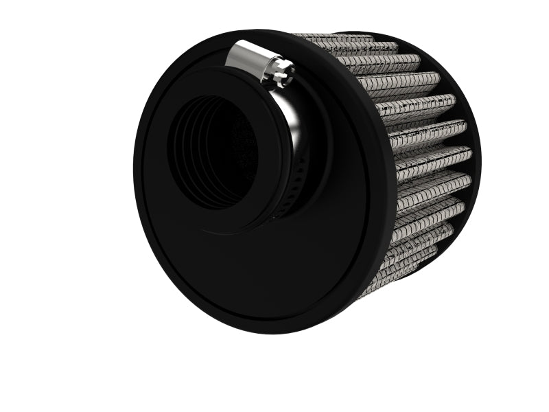 aFe MagnumFLOW Crankcase Vent Filter 1.25F x 3.75B x 3.75T x 3H Air Filters - Universal Fit aFe