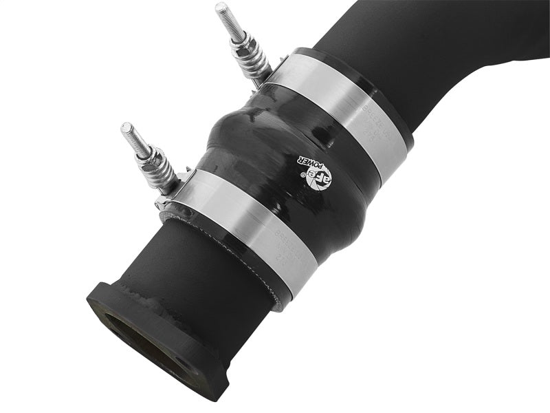 aFe Bladerunner 3in Intercooler Hot Side Tube for 16-17 Nissan Titan XD V8 5.0L (td) Intercoolers aFe