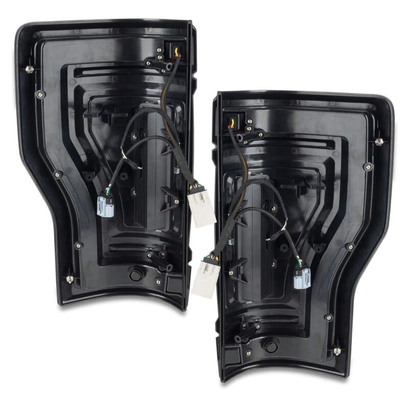 Oracle Lighting 17-22 Ford F-250/350 (Black Series) Flush Mount LED Tail Lights Tail Lights ORACLE Lighting