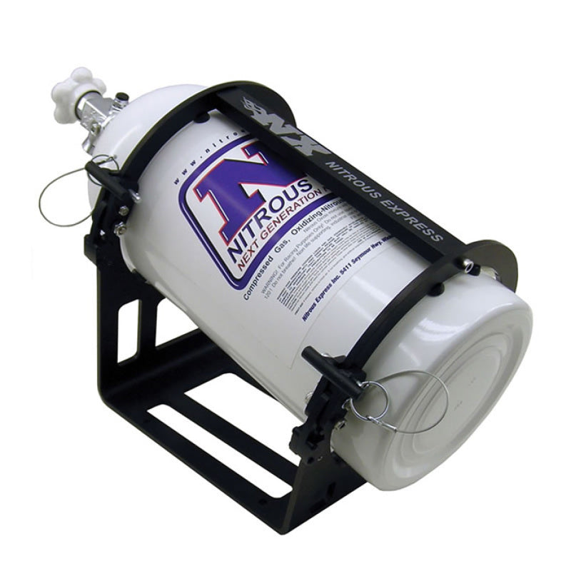 Nitrous Express Billet Race Bracket 10-15lb Bottles Nitrous Bottle Accessories Nitrous Express