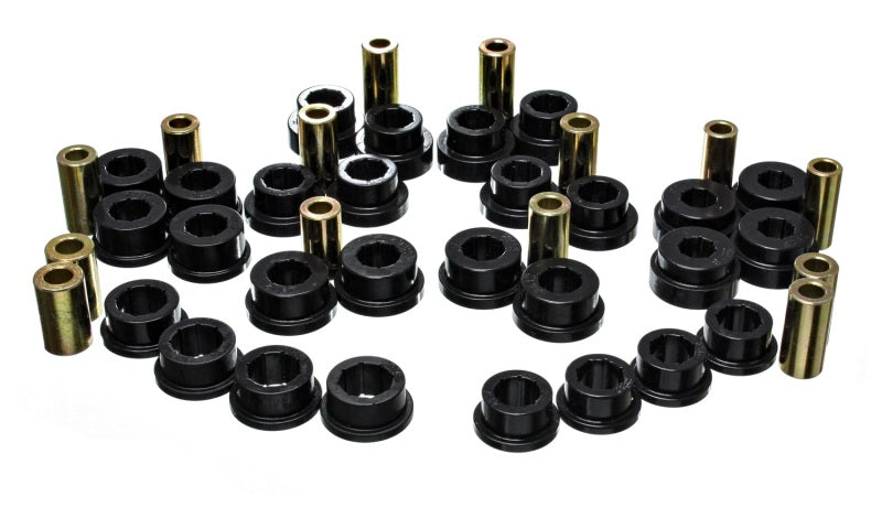 Energy Suspension 13 Scion FR-S / Subaru BRZ Black Front Control Arm Bushing Set Bushing Kits Energy Suspension