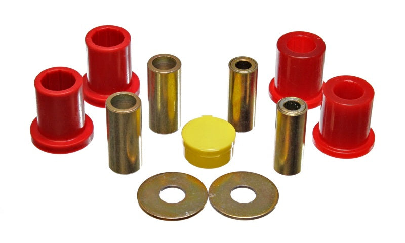Energy Suspension 97-01 Ford Escort ZX2 Red Front End Control Arm Bushing Set Bushing Kits Energy Suspension