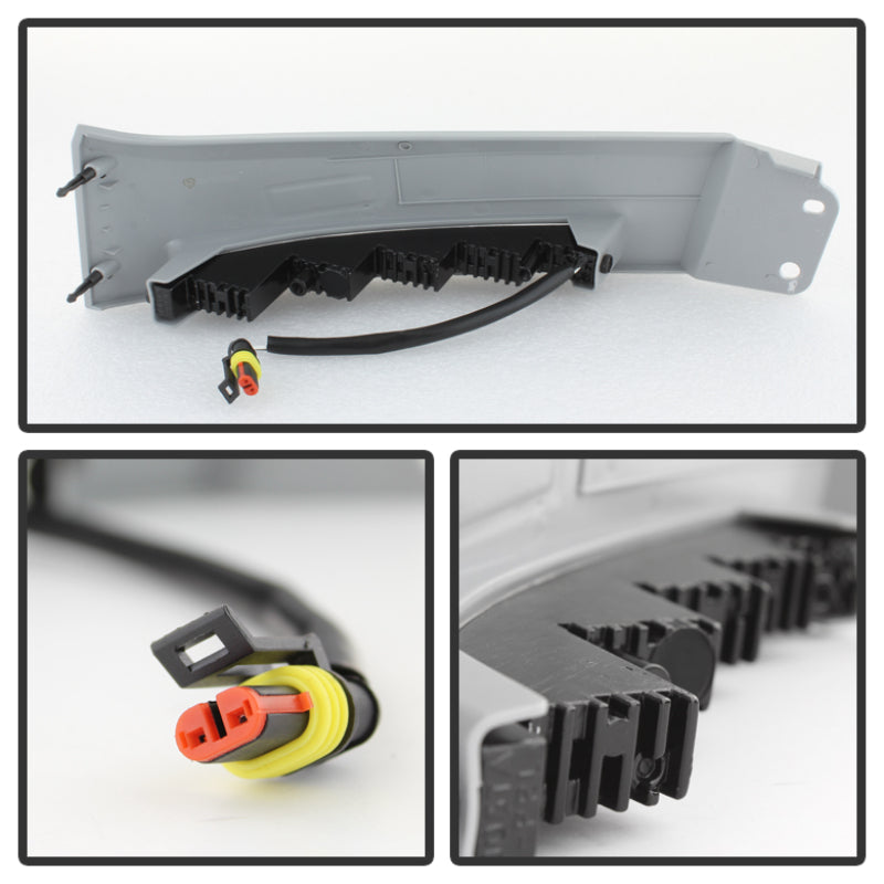 Spyder Toyota Tundra 07-13 Daytime LED Running Lights wo/switch Unpainted FL-DRL-TTU07-PB Daytime Running Lights SPYDER