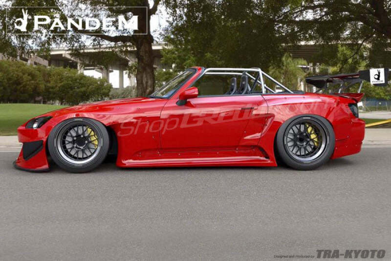 GReddy Pandem RB 00-09 Honda S2000 AP1/AP2 Complete Wide Body Aero Kit w/Ducktail Wing (S/O No Cncl) Body Kits GReddy