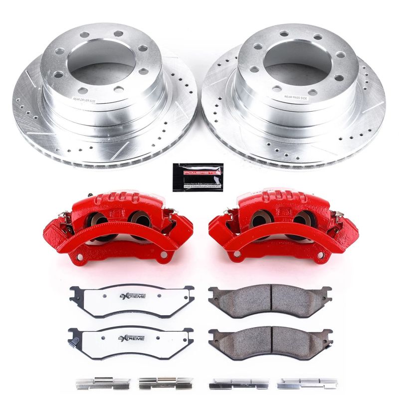 Power Stop 03-08 Dodge Ram 3500 Rear Z36 Truck&Tow Kit w/Cals Brake Kits - Performance D&S PowerStop