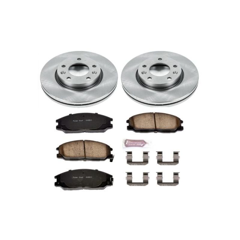 Power Stop 02-04 Kia Sedona Front Autospecialty Brake Kit Brake Kits - OE PowerStop