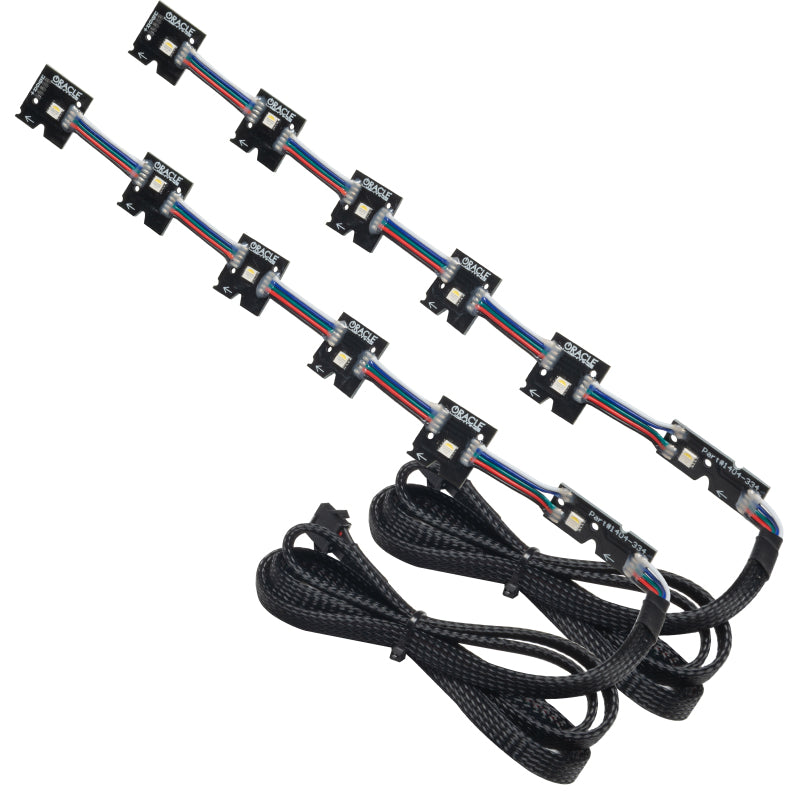 Oracle 14-21 Infiniti Q50 RGB+W Headlight Halo Upgrade Kit - ColorSHIFT w/o Controller Headlights ORACLE Lighting