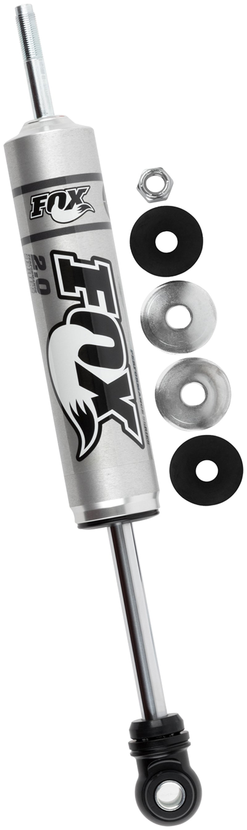 Fox 01-10 Chevy HD 2.0 Performance Series 5.1in. Smooth Body IFP Front Shock (Alum) / 0-1in. Lift Shocks and Struts FOX
