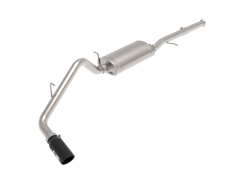 aFe Apollo GT Series Cat-Back Exhaust System GM Trucks 09-18 V6-4.3L/V8-4.8/5.3L- Black Tip Catback aFe