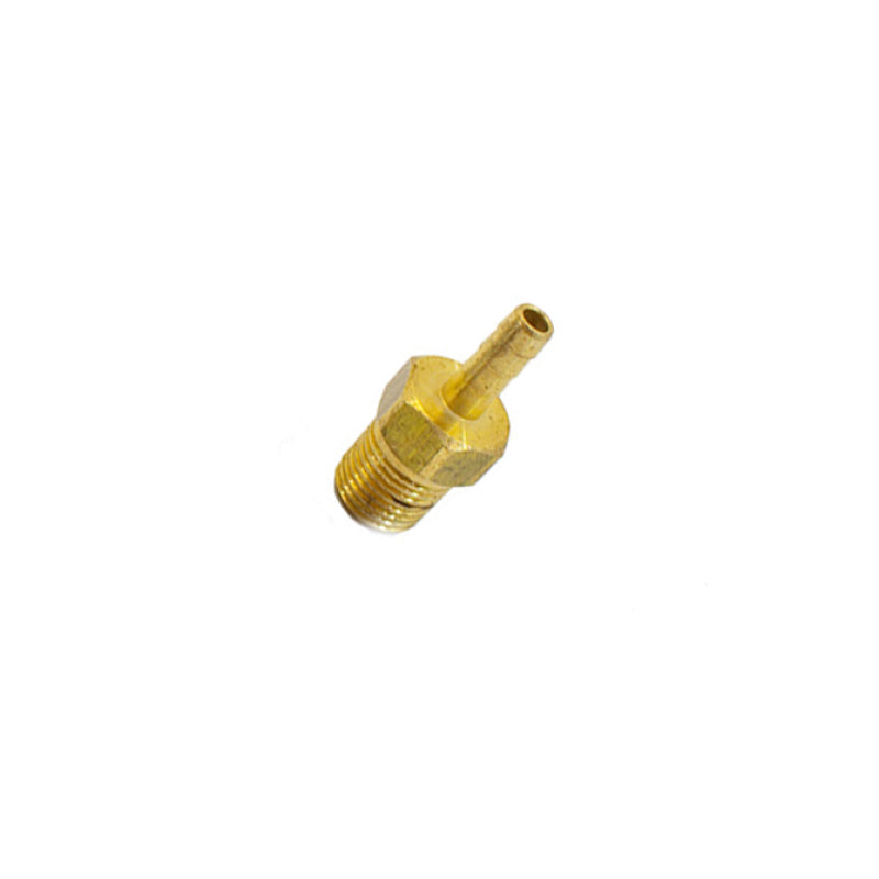 Snow Performance 1/8NPT-1/8 Brass Hose Barb Fitting Fittings Snow Performance