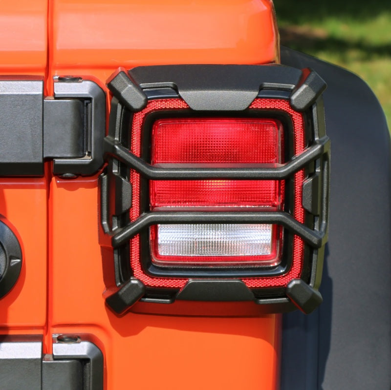 Rugged Ridge 18-20 Jeep Wrangler JL Elite Tail Light Guard Light Covers and Guards Rugged Ridge