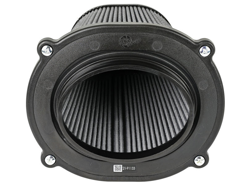 aFe Quantum Pro DRY S Air Filter Inverted Top - 5.5inx4.25in Flange x 9in Height - Dry PDS Cold Air Intakes aFe