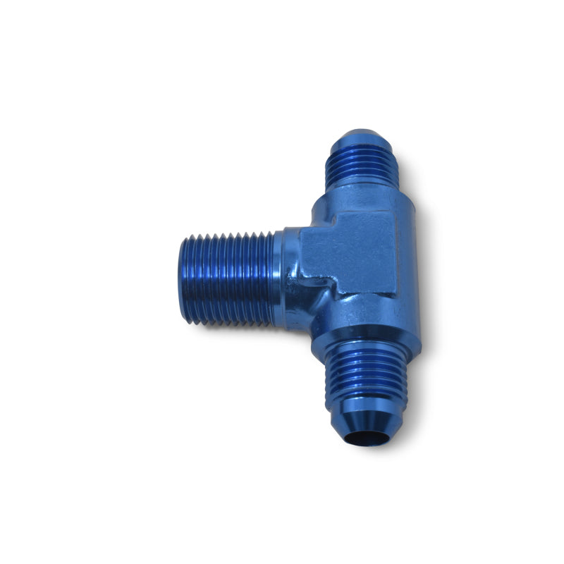 Russell Performance -4 AN to 1/8in NPT Flare to Pipe Tee Fitting Fittings Russell