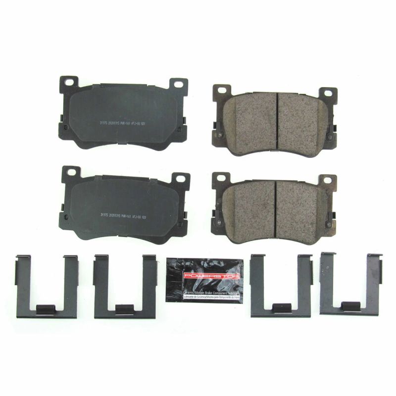 Power Stop 17-19 Genesis G90 Front Z23 Evolution Sport Brake Pads w/Hardware Brake Pads - Performance PowerStop