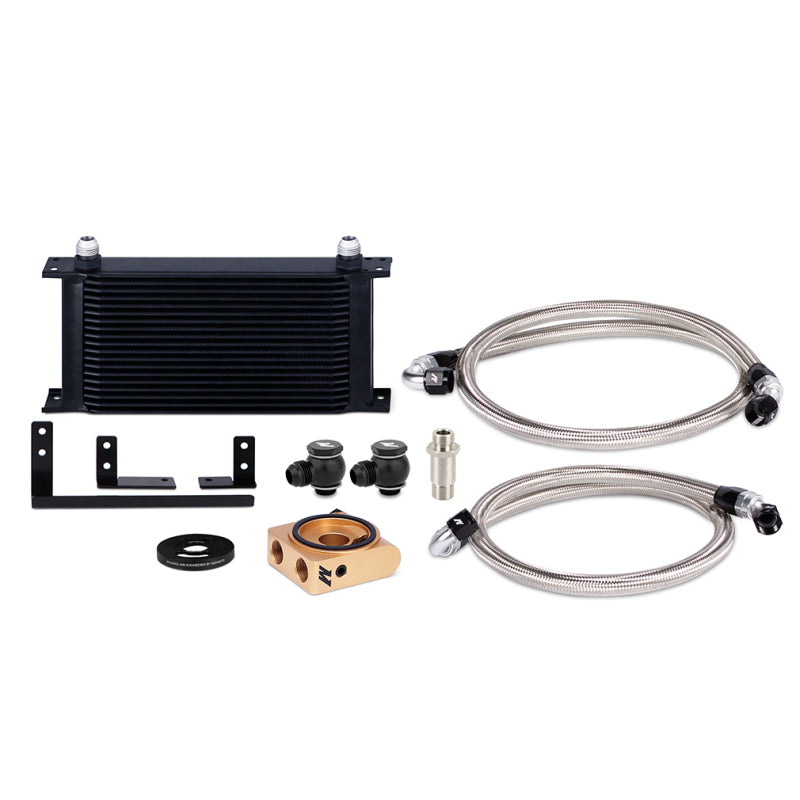 Mishimoto 2019+ Mazda Miata ND2 Thermostatic Oil Cooler Kit - Black Oil Coolers Mishimoto