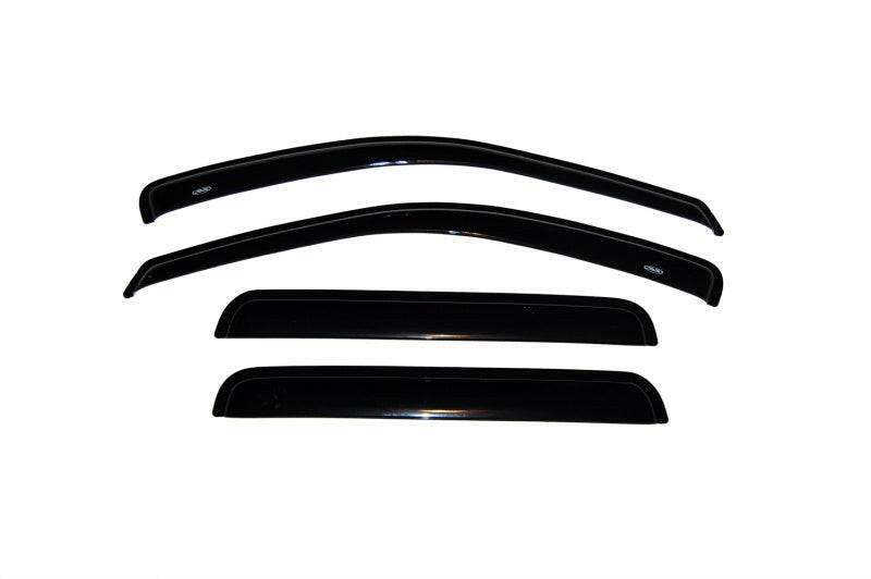 AVS 2004 Ford Ecosport (Brazil) Ventvisor Outside Mount Window Deflectors 4pc - Smoke Wind Deflectors AVS