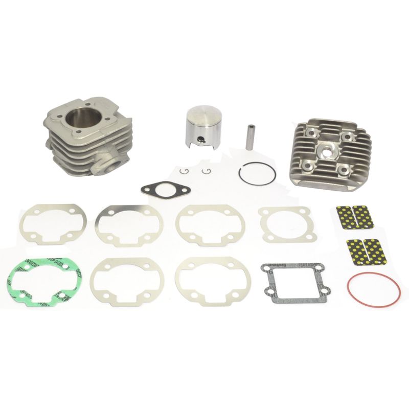 Athena 96-98 Aprilia 50 47.6mm Bore 12mm Pin Domed Piston BB Cyl Kit w/Head (For Athena Kit) Cylinder Kits Athena
