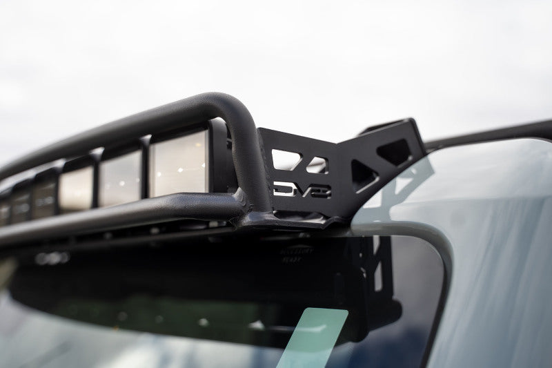 DV8 21+ Ford Bronco Curved Light Bracket for 12 3in. Pod Lights Light Mounts DV8 Offroad