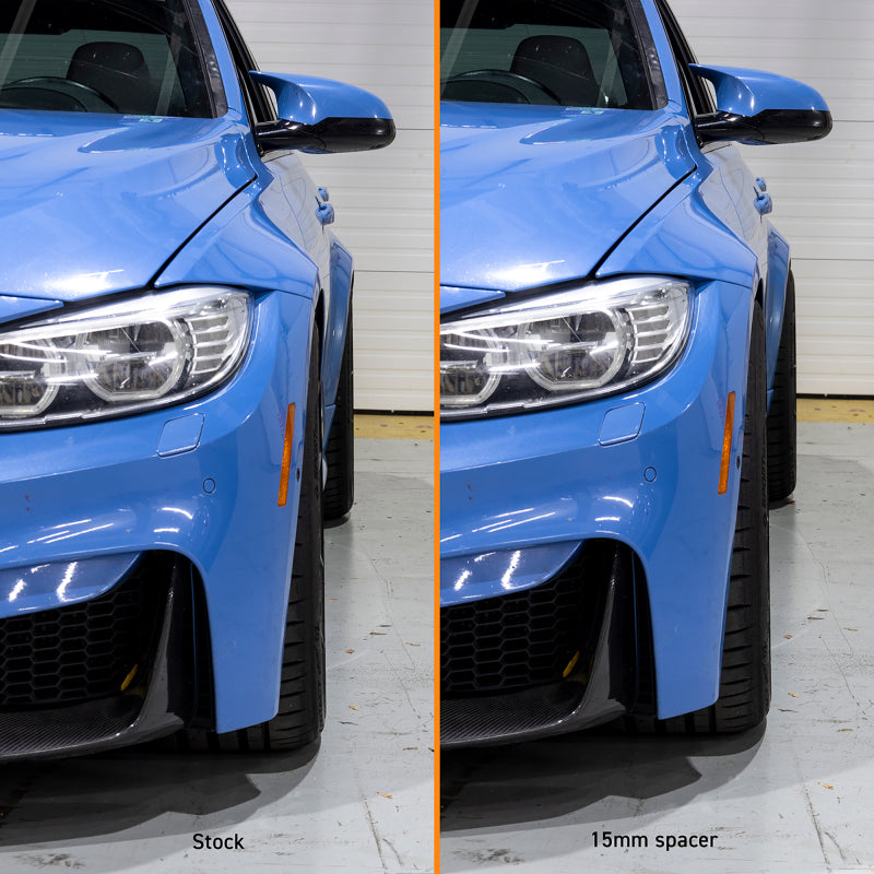 Mishimoto Wheel Spacers - 5x120 - 72.6 - 20 - M14 - Black Wheel Spacers & Adapters Mishimoto