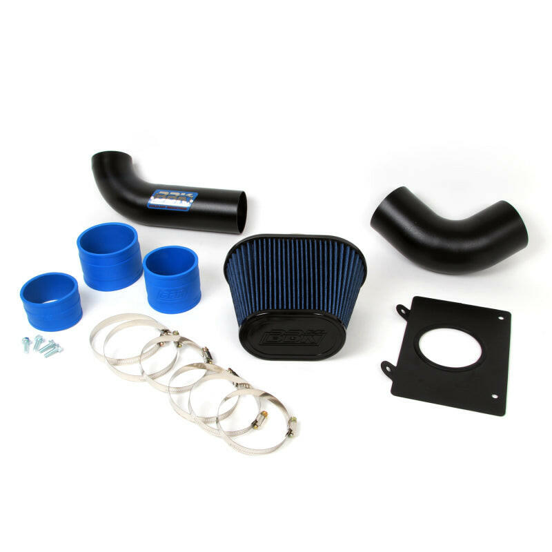 BBK 86-93 Mustang 5.0 Cold Air Intake Kit - Fenderwell Style - Blackout Finish Cold Air Intakes BBK