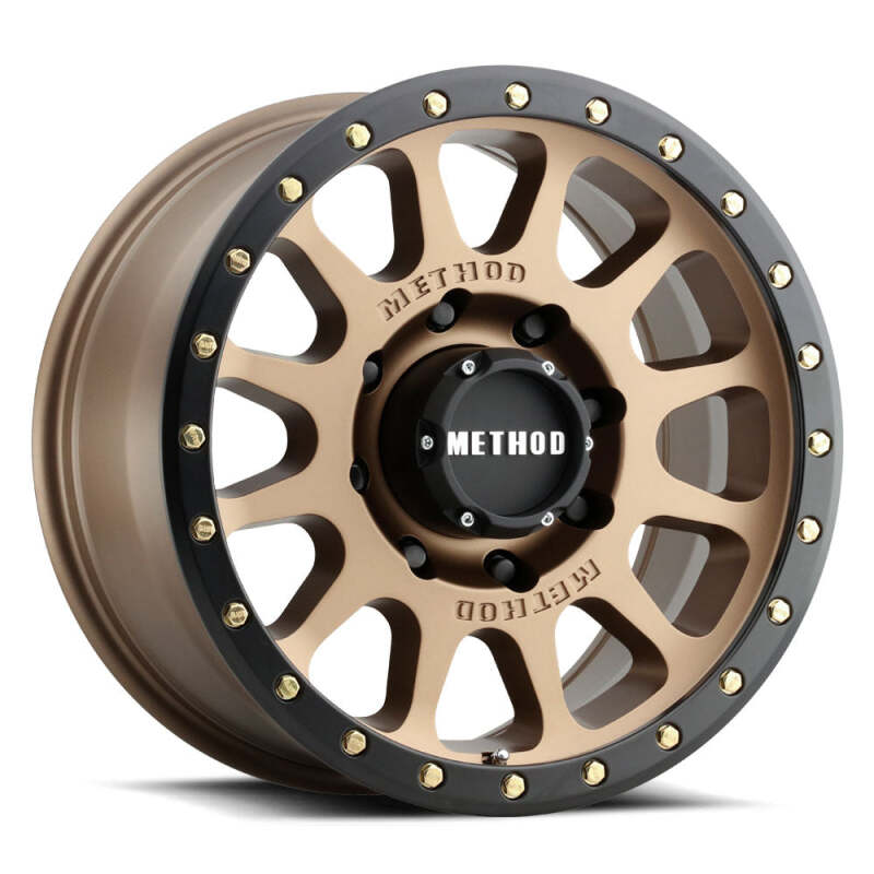 Method MR305 NV 17x8.5 25mm Offset 6x5.5 108mm CB Method Bronze/Black Street Loc Wheel Wheels - Cast Method Wheels
