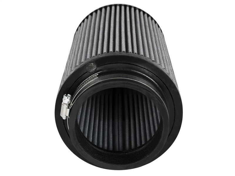 aFe Magnum FLOW Universal Air Filter - 4in Flange x 9in Height - Dry PDS Air Filters - Universal Fit aFe