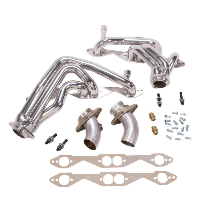 BBK 93-96 Chevrolet Impala SS Shorty Tuned Length Exhaust Headers - 1-5/8 Silver Ceramic Headers & Manifolds BBK
