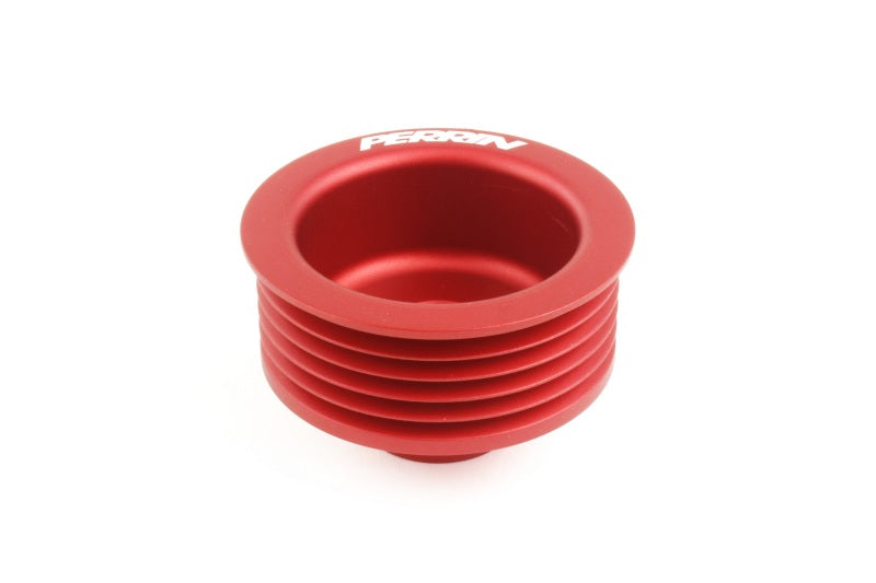 PERRIN 22-26 Subaru BRZ / Toyota GR86 Lightweight Alternator Pulley - Red Pulleys - Crank, Underdrive Perrin Performance