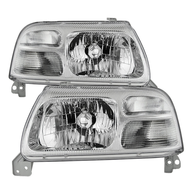 xTune Suzuki Grand Vitara 99-03 OEM Style Headlights - Chrome HD-JH-SGV99-C Headlights SPYDER