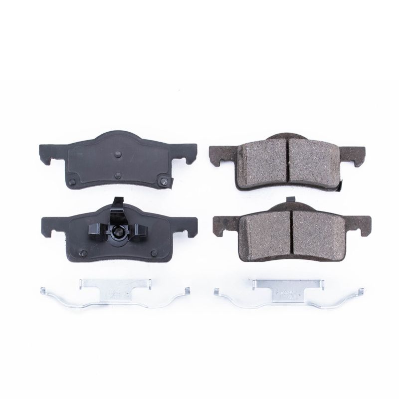 Power Stop 03-06 Ford Expedition Rear Z17 Evolution Ceramic Brake Pads w/Hardware Brake Pads - OE PowerStop