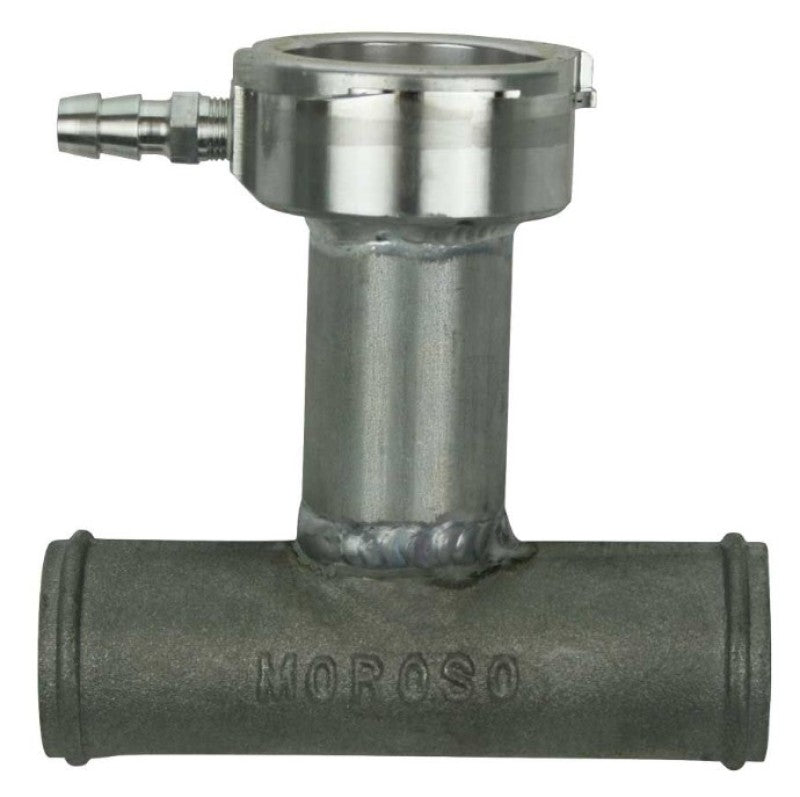 Moroso Inline Extended Filler Neck 1.25in In/Out Coolant Fill Necks Moroso