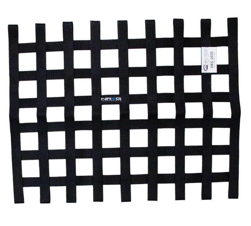 NRG SFI Spec Window Net - Black 18in x 23in Window Nets NRG