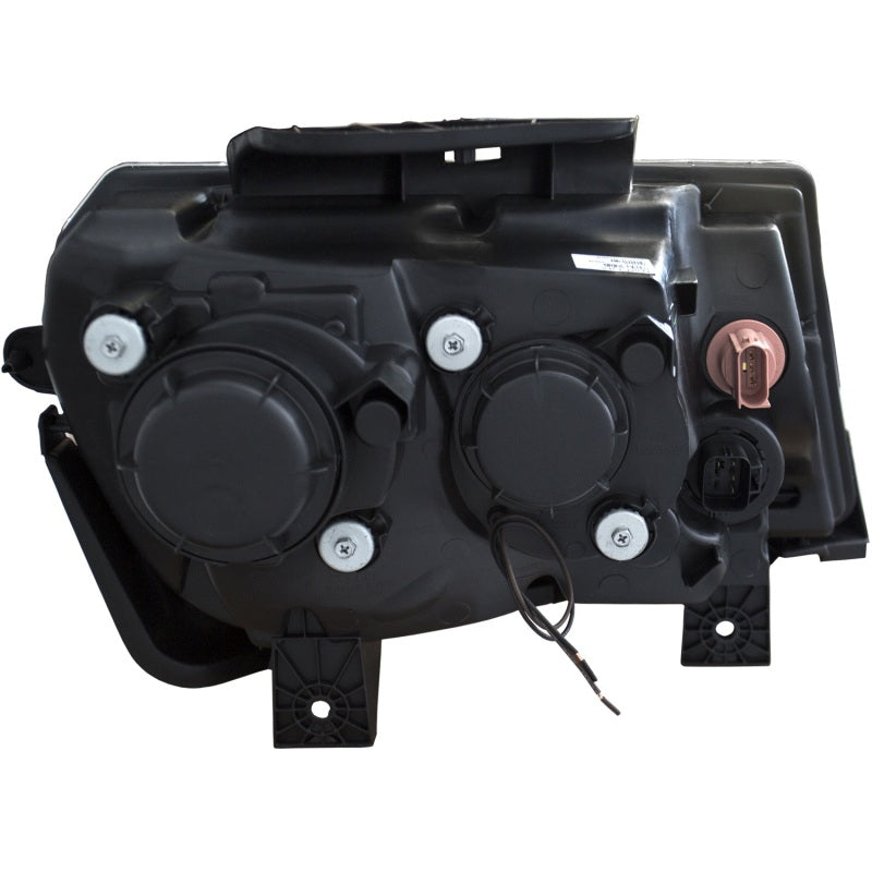 ANZO 2014-2015 Chevrolet Camaro Projector Headlights w/ U-Bar Chrome Headlights ANZO