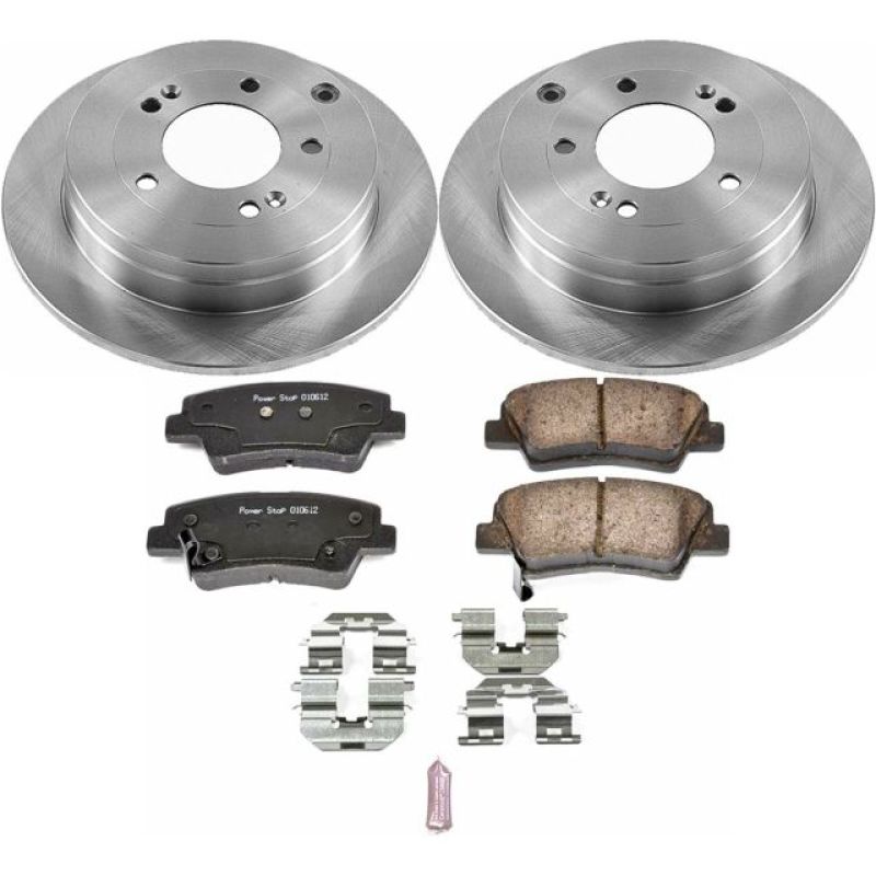 Power Stop 07-09 Kia Amanti Rear Autospecialty Brake Kit Brake Kits - OE PowerStop