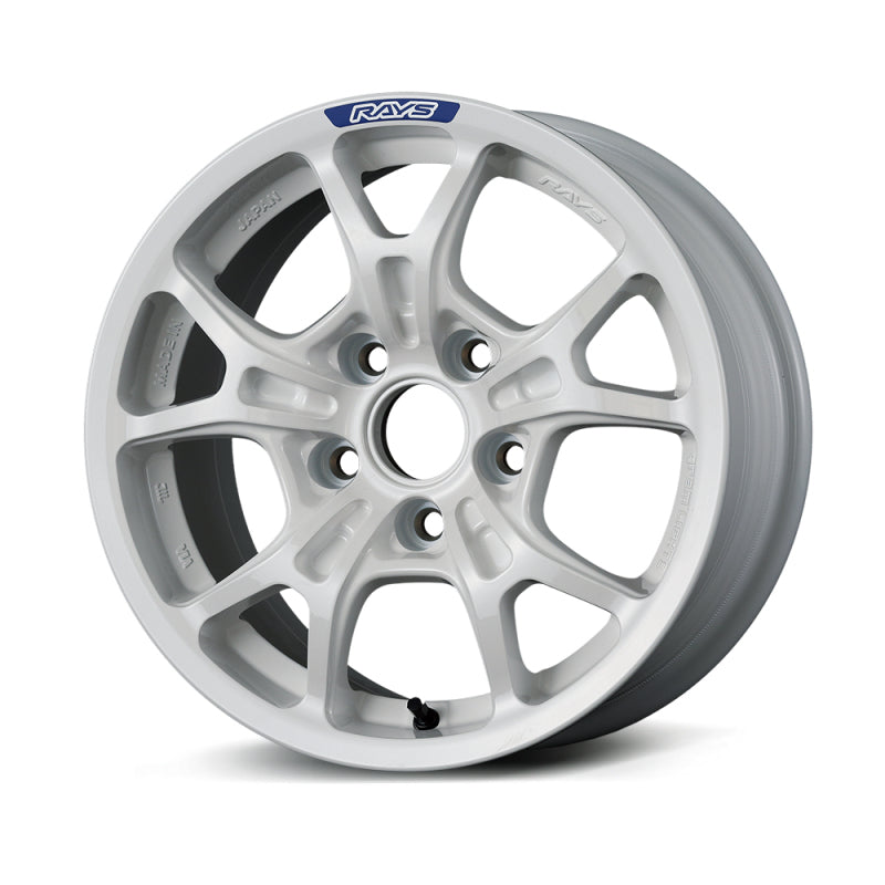 Gram Lights 57FXZ Rally 15x7.0 ET +35 5x114.3 White Wheel Wheels - Cast Gram Lights